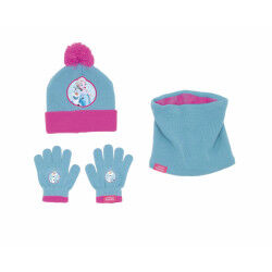 Mütze, Handschuhe und Halstuch Frozen Memories Blau