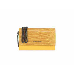 Borsa Donna Laura Ashley DUDLEY-CROCO-YELLOW Giallo 22 x 12 x 5 cm