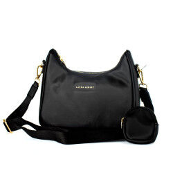 Damen Handtasche Laura Ashley CLARENCE-NOIR Schwarz 25 x 20 x 10 cm