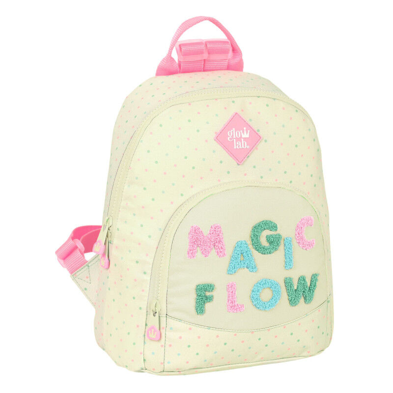 Casual Backpack Glow Lab Magic flow Beige 13 L