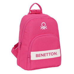 Casual Rugtas Benetton Raspberry Fuchsia 13 L