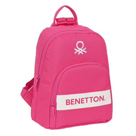 Mochila Casual Benetton Raspberry Fucsia 13 L