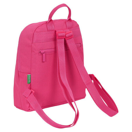 Lässiger Rucksack Benetton Raspberry Pink 13 L