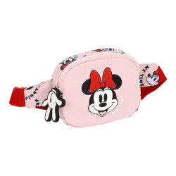 Marsupio Minnie Mouse Me time 14 x 11 x 4 cm Rosa