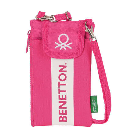 Portamonete Benetton Raspberry Custodia per Cellulare Fucsia