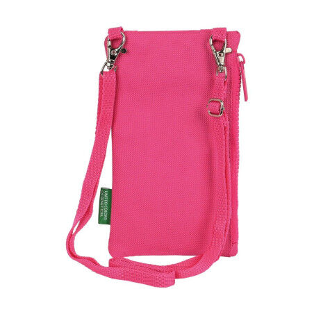 Monedero Benetton Raspberry Funda para Móvil Fucsia