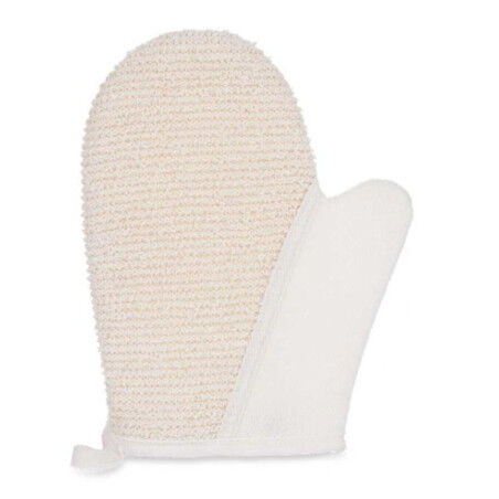 Bath Mitten White Beige (24 Units)