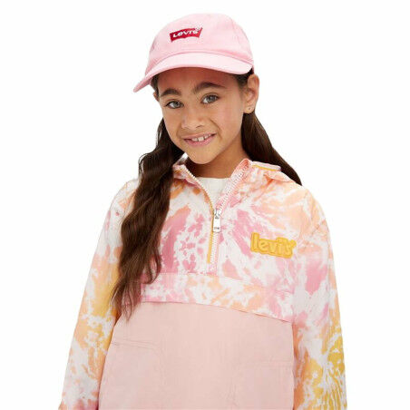 Kinderpet Levi's Core Batwing Curve Brimcap Roze (Één maat)