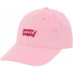 Cappellino per Bambini Levi's Core Batwing Curve Brimcap Rosa (Taglia unica)