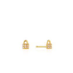 Pendientes Mujer Ania Haie E032-03G Plata de ley 0,5 cm