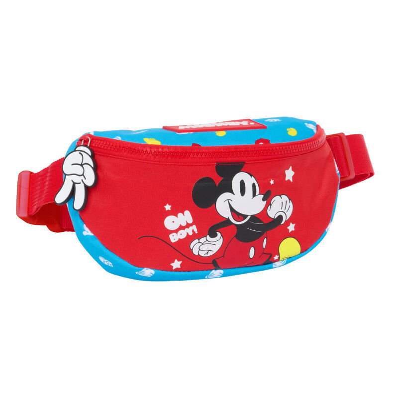 Riñonera Mickey Mouse Clubhouse Fantastic Azul Rojo 23 x 14 x 9 cm