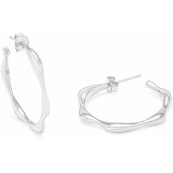 Oorbellen Dames Secrecy Sterling zilver 3,5 cm