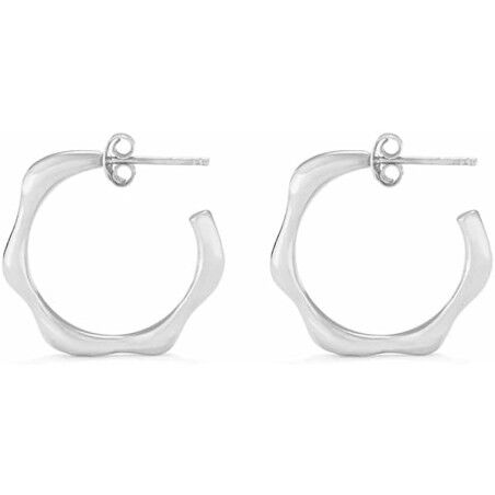 Pendientes Mujer Secrecy Plata de ley 3 cm