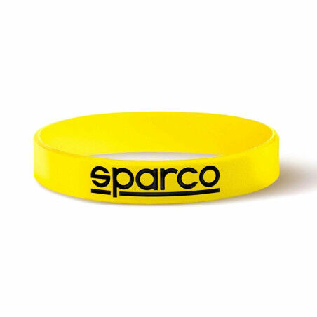 Armband Heren Sparco S099093GI10 Siliconen 9 cm Geel (Één maat) (10 Stuks)