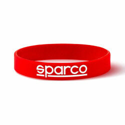 Bracciale Uomo Sparco S099093RS10 Rosso (Taglia unica) (10 Unità)