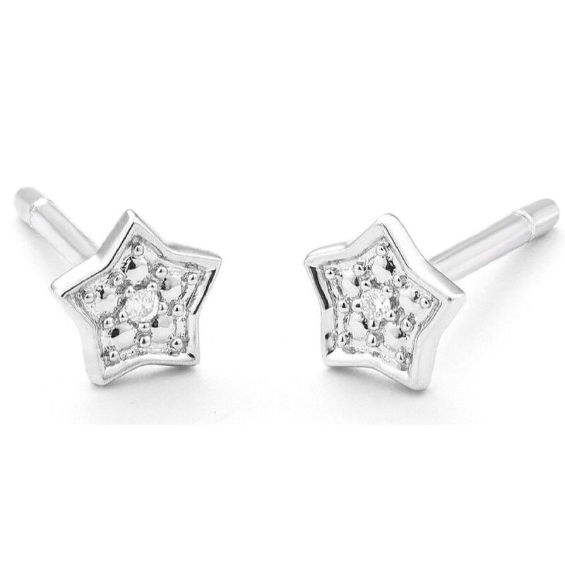 Pendientes Mujer Secrecy E8243CDAWA900 Plata de ley 1 cm