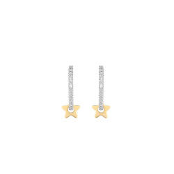 Boucles d´oreilles Femme Secrecy E8638CDAWW900 Argent 925 2 cm