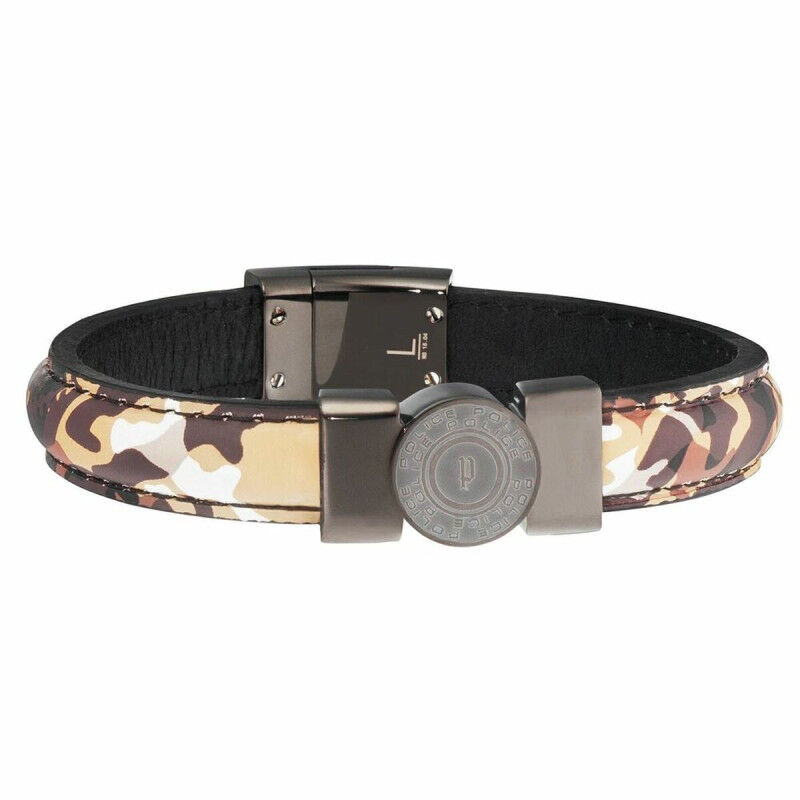 Armband Heren Police PJ25556BLU.02-S Leer