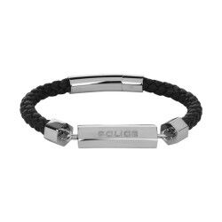 Armband Heren Police Leer 19 cm