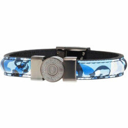 Bracciale Uomo Police PJ25556BLU.03-S Pelle