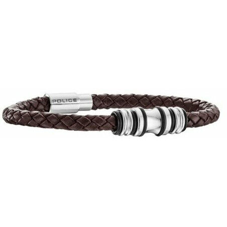 Bracciale Uomo Police PJ25488BLC.02A Pelle 19 cm