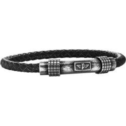 Pulsera Hombre Police S14ALB02B Cuero 19 cm