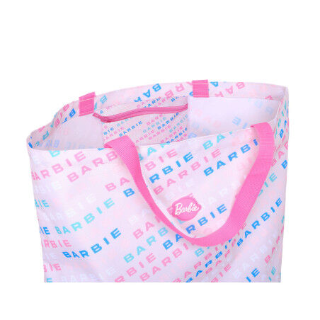 Bolso Mujer Barbie Logomania Rosa claro 50 x 45 x 10 cm