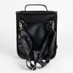 Mochila Casual Wednesday Negro 22,5 x 22,5 x 7 cm