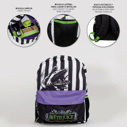 Mochila Casual Beetlejuice Multicolor 32 x 12 x 42 cm