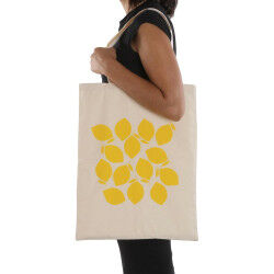 Women's Handbag Versa 36 x 48 x 36 cm Lemon