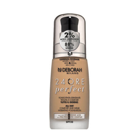 Base de Maquillage Crémeuse Deborah 4ORE PERFECT Nº 3.2