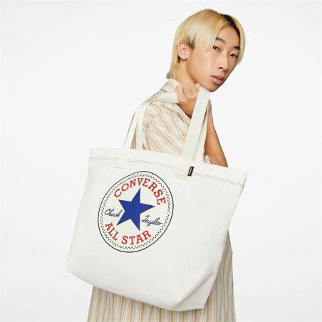 Bolso de Hombro Converse Chuck Patch Blanco