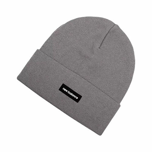 Cappello New Balance Linear Knit Cuffed Grigio chiaro