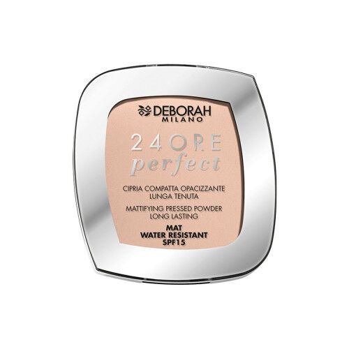 Polvos Compactos Deborah 24ore Perfect Nº 02 Light Rose Spf 15