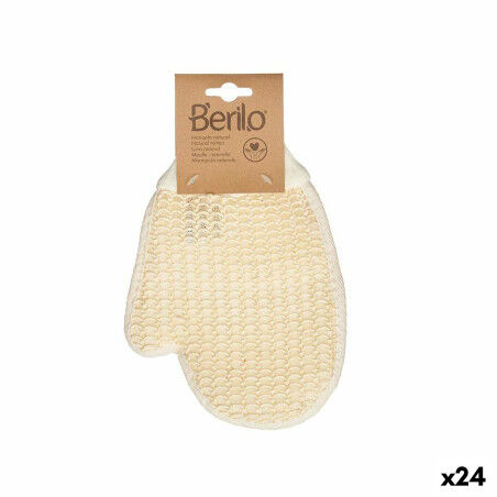 Waschlappen Weiß Beige (24 Stück)