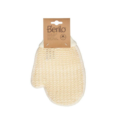 Gant de toilette Blanc Beige (24 Unités)