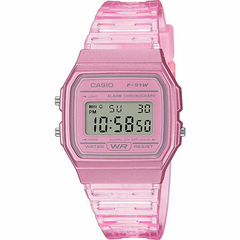 Damenuhr Casio F-91WS-4EF