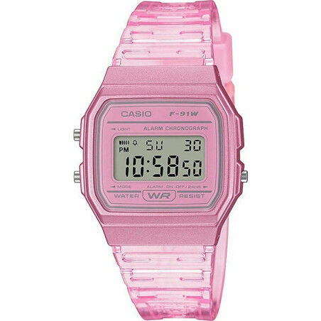 Horloge Dames Casio F-91WS-4EF