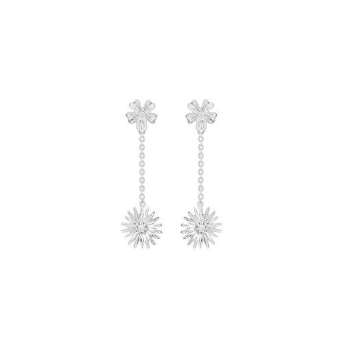 Boucles d´oreilles Femme Secrecy E8644CDAWA900 Argent 925 3 cm