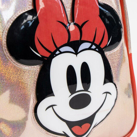 Child bag Minnie Mouse Red 20 x 23 x 8 cm