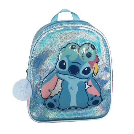 Mochila Infantil Stitch Rosa 20 x 23 x 8 cm