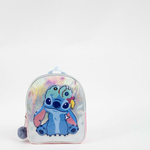 Mochila Infantil Stitch Rosa 20 x 23 x 8 cm