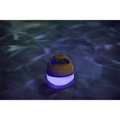 Bestway Altavoz Bluetooth Luz Led Flotante Piscina y Jardin 58700