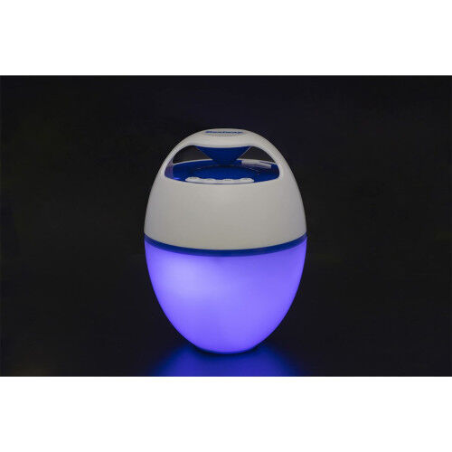 Bestway Bluetooth Lautsprecher LED Licht Schwimmend Pool und Garten 58700