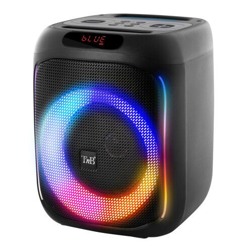 Dankzij de draagbare Bluetooth®-luidsprekers T'NB CUBE BLASTER Zwart