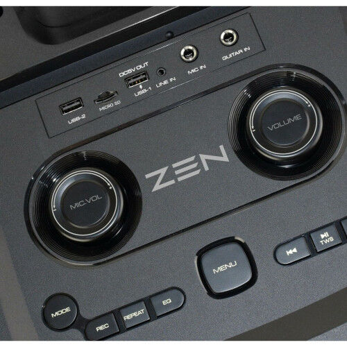 Altavoz Bluetooth ZEN ZEN RINGS 600W Negro