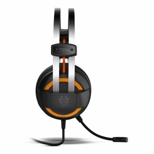 Auriculares con Micrófono Gaming Krom Kode 7.1 Virtual NXKROMKDE Negro