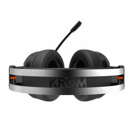 Auriculares con Micrófono Gaming Krom Kode 7.1 Virtual NXKROMKDE Negro