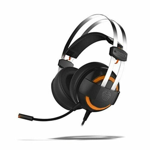 Auriculares con Micrófono Gaming Krom Kode 7.1 Virtual NXKROMKDE Negro