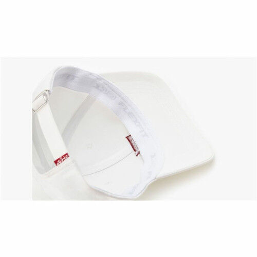 Cappello Sportivo Levi's Housemark Flexfit Bianco Taglia unica